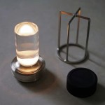 Marisa Contemporary Lantern LED Cordless Table Lamp