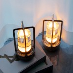 Marisa Contemporary Lantern LED Cordless Table Lamp