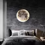Glynis Creative Modern Moon Lamp Wall Light Glynis Creative Modern Moon Lamp Wall Light