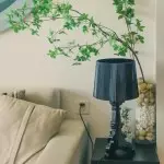 Raquel Vintage Royal Bourgie Transparent Large Table Lamp