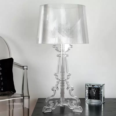 Raquel Vintage Royal Bourgie Transparent Large Table Lamp