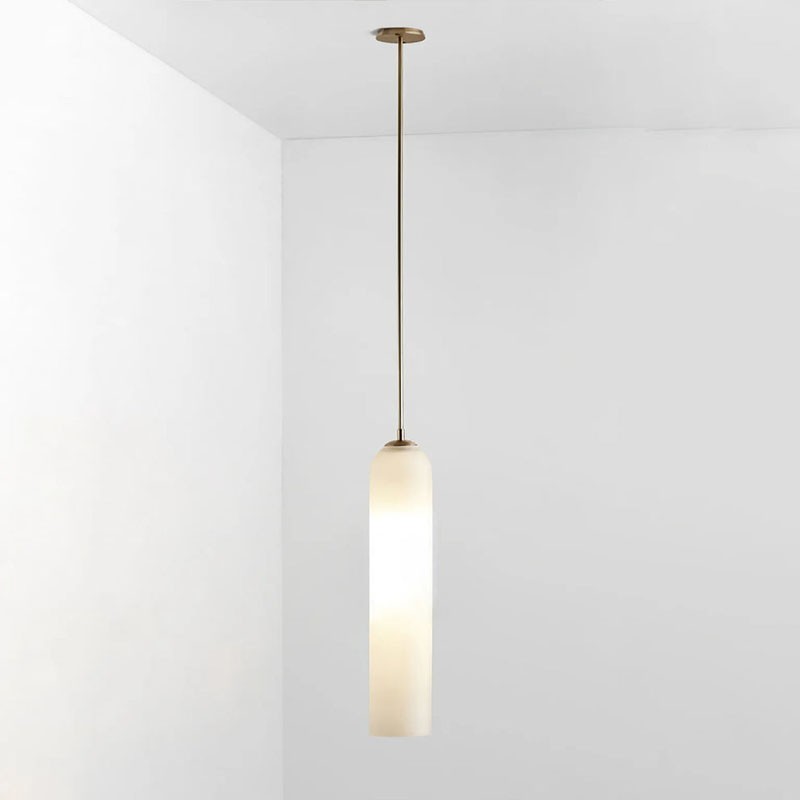 Kimaya Benedict Tube Glass Pendant Lamp