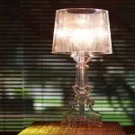 Raquel Vintage Royal Bourgie Transparent Large Table Lamp