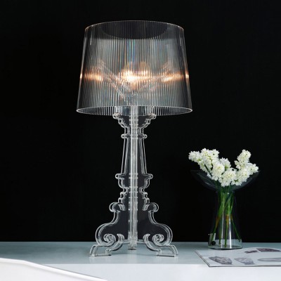 Raquel Vintage Royal Bourgie Transparent Large Table Lamp