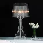 Raquel Vintage Royal Bourgie Transparent Large Table Lamp