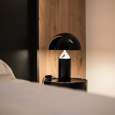 Patricia Large Mushroom Bedside Atollo Table Lamp Patricia Large Mushroom Bedside Atollo Table Lamp