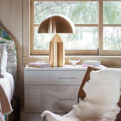 Patricia Large Mushroom Bedside Atollo Table Lamp Patricia Large Mushroom Bedside Atollo Table Lamp