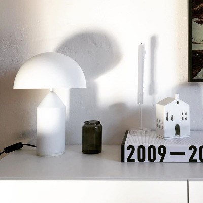 Patricia Large Mushroom Bedside Atollo Table Lamp Patricia Large Mushroom Bedside Atollo Table Lamp