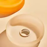 Xanadu Bauhaus Stained Glass Disc Pendant Light Xanadu Bauhaus Stained Glass Disc Pendant Light