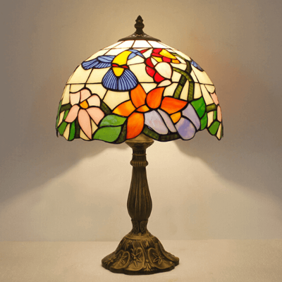 Harini Tiffany stained glass hummingbird table lamp Harini Tiffany stained glass hummingbird table lamp