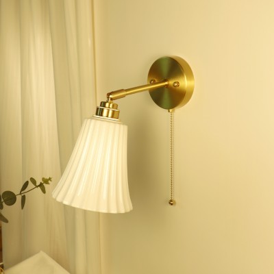 Reeva Trumpet Ceramic Wall Sconce Reeva Trumpet Ceramic Wall Sconce