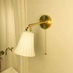 Reeva Trumpet Ceramic Wall Sconce