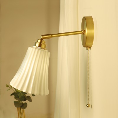 Reeva Trumpet Ceramic Wall Sconce Reeva Trumpet Ceramic Wall Sconce