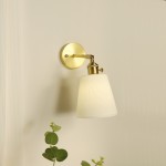 Reeva Trumpet Ceramic Wall Sconce