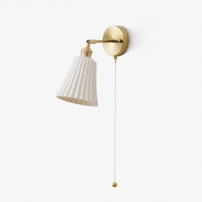 Reeva Trumpet Ceramic Wall Sconce Reeva Trumpet Ceramic Wall Sconce