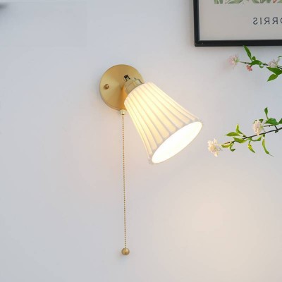 Reeva Trumpet Ceramic Wall Sconce Reeva Trumpet Ceramic Wall Sconce