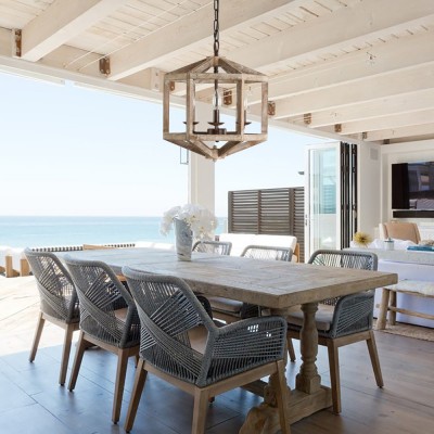 Juliette Farmhouse Weather Wood Caged Candle Kitchen Island Light Juliette Farmhouse Weather Wood Caged Candle Kitchen Island Light