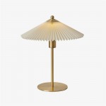 Isha Pleated Shade Table Lamp Isha Pleated Shade Table Lamp