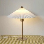 Isha Pleated Shade Table Lamp Isha Pleated Shade Table Lamp