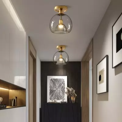 Priya Farmhouse Glass Kitchen Ceiling/Pendant Lighting Priya Farmhouse Glass Kitchen Ceiling/Pendant Lighting