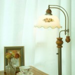 Lekha Vintage Flower Petal Floor Lamp