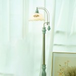 Lekha Vintage Flower Petal Floor Lamp