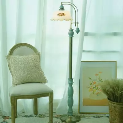 Lekha Vintage Flower Petal Floor Lamp Lekha Vintage Flower Petal Floor Lamp