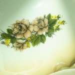 Lekha Vintage Flower Petal Floor Lamp