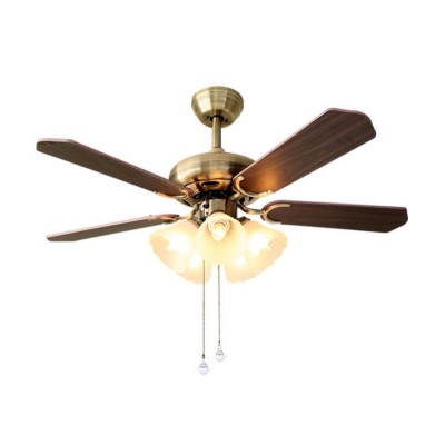 Raveena LED Indoor Low-profile Ceiling Fan with Light and Remote