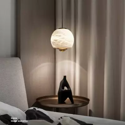 Gloria Alabaster Globe Pendant Lamp Gloria Alabaster Globe Pendant Lamp