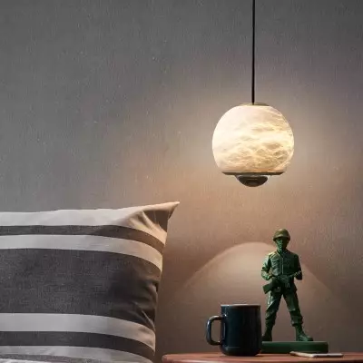 Gloria Alabaster Globe Pendant Lamp Gloria Alabaster Globe Pendant Lamp
