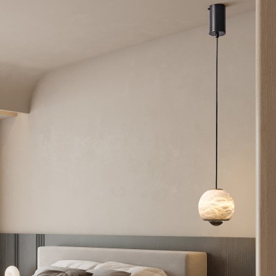 Gloria Alabaster Globe Pendant Lamp Gloria Alabaster Globe Pendant Lamp
