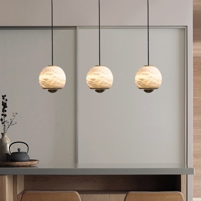 Gloria Alabaster Globe Pendant Lamp Gloria Alabaster Globe Pendant Lamp