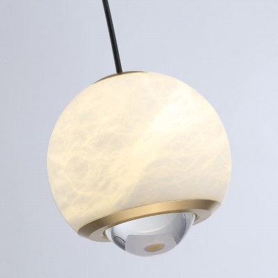 Gloria Alabaster Globe Pendant Lamp Gloria Alabaster Globe Pendant Lamp