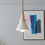 Helena Industrial Concrete Tapered Hanging Lights for Kitchen