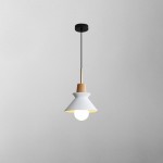 Helena Industrial Concrete Tapered Hanging Lights for Kitchen