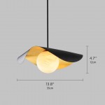 Ida Lotus Leaf Alabaster Pendant Light Ida Lotus Leaf Alabaster Pendant Light
