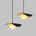 Ida Lotus Leaf Alabaster Pendant Light Ida Lotus Leaf Alabaster Pendant Light