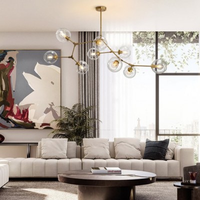 Amara Branching Bubble Chandelier Amara Branching Bubble Chandelier