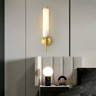 Ozora Candle Alabaster Sconce Ozora Candle Alabaster Sconce