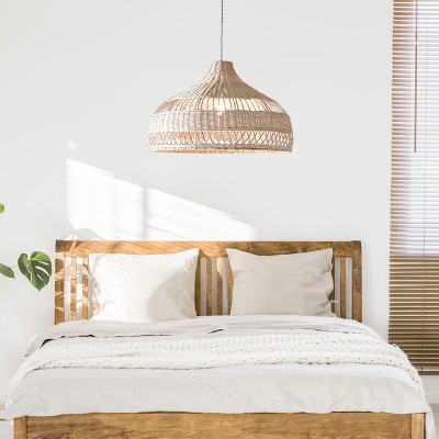 Wisteria Handmade Woven Rattan Pendant Light