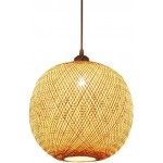 Ilario Japanese Woven Bamboo Pendant Light