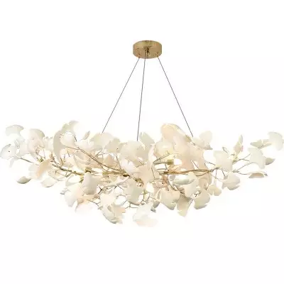 Vesper Luxurious Ginkgo Leaf Chandelier Vesper Luxurious Ginkgo Leaf Chandelier