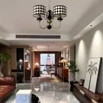 Thalia Polka Dot Drum Shade Lighting For Dining Room