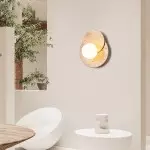 Ozora Japanese Style Wabi Sabi Wall Sconce Ozora Japanese Style Wabi Sabi Wall Sconce