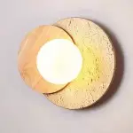 Ozora Japanese Style Wabi Sabi Wall Sconce Ozora Japanese Style Wabi Sabi Wall Sconce