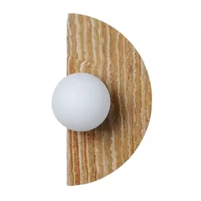 Ozono Japanese Wabi Sabi Semi-circular Wall Sconces Ozono Japanese Wabi Sabi Semi-circular Wall Sconces
