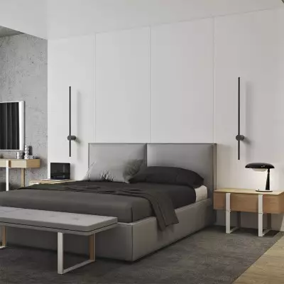 Aaradhya Modern Minimalist Rotatable Linear Black LED Wall Light Aaradhya Modern Minimalist Rotatable Linear Black LED Wall Light