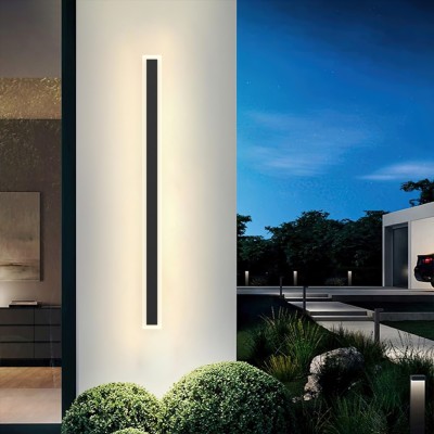 Nysa Minimalist Linear IP67 Waterproof LED Exterior Wall Lights For Porch Nysa Minimalist Linear IP67 Waterproof LED Exterior Wall Lights For Porch