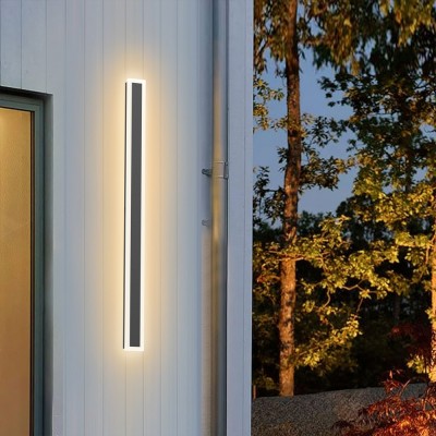 Nysa Minimalist Linear IP67 Waterproof LED Exterior Wall Lights For Porch Nysa Minimalist Linear IP67 Waterproof LED Exterior Wall Lights For Porch